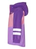 Playshoes Regen-Jacke 3-in-1 in violett/rosa