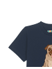 wat? Apparel T-Shirt Mops in Dunkelblau