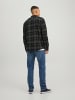 Jack & Jones Kariertes Flanell Hemd Freizeit Shirt JJECLASSIC in Blau-Grün