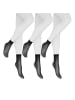 Hudson Socken Simply 20 3-Pack Rollrand in Black