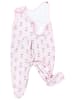 TupTam Baby Mädchen Strampler mit Fuß 3er Pack in rosa Modell 1