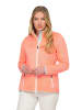 LAURASØN Sweatjacke in neon peach