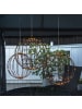 STAR Trading LED Drahtkugel Leuchtkugel faltbar 198LED für Innen Außen D: 50cm in schwarz