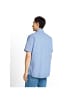 Tom Tailor Halbarmhemd in surf blue check