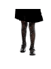 COFI 1453 Kinderstrumpfhose 20 DEN mit Sternenmuster - Glitzerstrumpfhose in Schwarz