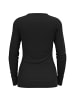 Odlo BL TOP crew neck l/s MERINO 20 in Schwarz013