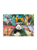 COFI 1453 1000 Teile Puzzle Animal Kingdom Lebendige Tiermotive für Puzzler in mehrfarbig
