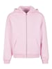 Urban Classics Urban Classics Zip-Kapuzenpullover in softpink