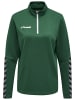 Hummel Halbreißverschluss Jacke Hmlauthentic Damen in EVERGREEN