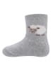 ewers 2er-Set Socken GOTS Schäfchen in grau/latte