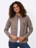 WITT WEIDEN Sweatjacke in taupe
