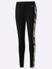 WITT WEIDEN Leggings in schwarz-camel