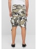 Brandit Cargo Shorts in snowcamo