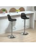 HOMCOM Barhocker in Schwarz 42L x 41B x 104H cm