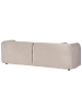 Beliani 3-Sitzer Sofa LEIREN in Beige - (W) 224 x (H) 68 x (L) 87 cm