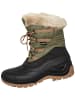 Spirale Winterstiefel Evelin gefüttert in grün