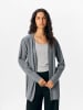 Object Strickjacke in Medium Grey Melange