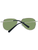 Serengeti Unisex Sonnenbrille Rund Gold
