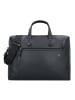 Piquadro Pan Aktentasche Leder 43.5 cm Laptopfach in black