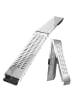 relaxdays 2 x Auffahrrampe in Silber - 187 cm