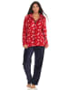 NORMANN Hausanzug Coralfleece - 51029 in rot