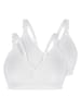 Sassa 2er Pack Soft-BH in white