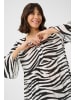 Kaffe Kleid KAlea A-shape in Chalk/Black Animal