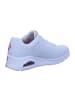 Skechers Sneaker UNO - SPREAD THE LOVE in white/red/pink