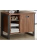 Furn.Design Waschbeckenunterschrank Eiche Stirling, Matera grau, Badmöbel Unterschrank 81 cm