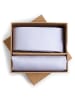 Finshley & Harding London Krawatte in hellblau silber - 0001