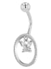 Adeliás Damen Piercing aus Edelstahl in silber