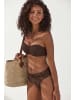 LASCANA Bügel-Bandeau-Bikini-Top in braun