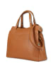 Florence Florence Handtasche Leder hellbraun ca. 31cm