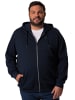 Men Plus Sweatjacke in navy blau