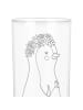 Mr. & Mrs. Panda Trinkbecher Pinguin Blumen ohne Spruch in Transparent