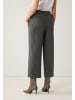 More & More verkürzte, weite Schlupfhose, Nadelstreifen in pin stripe melange