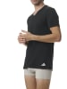adidas T-Shirt T-Shirt Basic V-Neck 4P in Black