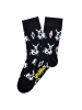 Unabux Freizeitsocken GRUMBLE IN THE JUNGLE in Black