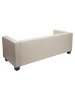 MCW 3er Sofa Lille, Leder, creme