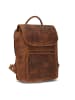 Greenburry Vintage City Rucksack Leder 35 cm in brown