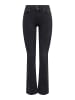 ONLY Flared fit jeans in Washed Black