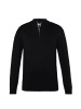 Men Plus Pullover in schwarz