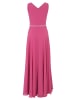 Vera Mont Abendkleid mit Plissee in Rose Pink