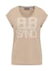 ELBSAND T-Shirt Eldis in Camel Melange