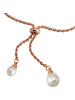 SilberDream 925 Silber, vergoldet (Roségold 333) Damen SilberDream Armbänder bis ca. 25cm