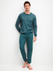 Calida Pyjama in dark petrol