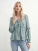 Vero Moda Bluse in Gray Mist