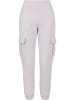Urban Classics Urban Classics Damen Ladies High Waist Cargo Sweat Pants in softlilac