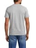 Mustang T-Shirt Basic Print Tee in Grau