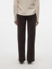 Vero Moda Hose mit weitem Beinschnitt in Chocolate Torte
